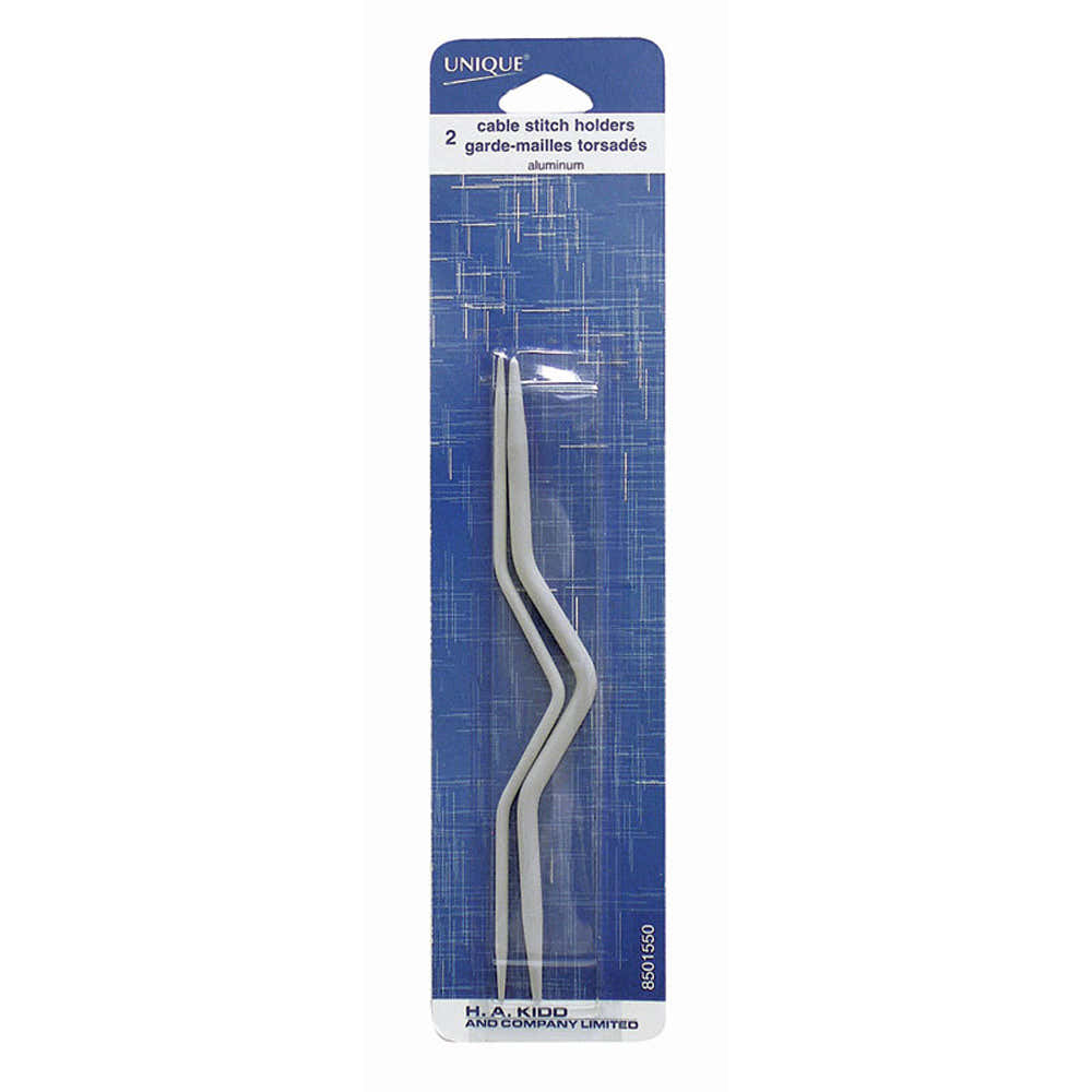 Unique Cable Stitch Holder Sm Aluminum / 2