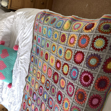 Starburst Rainbow Blanket