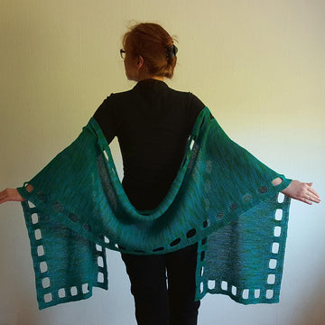Negative Spaces Scarf