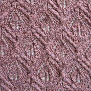 Nagota Cable Lace Shawl