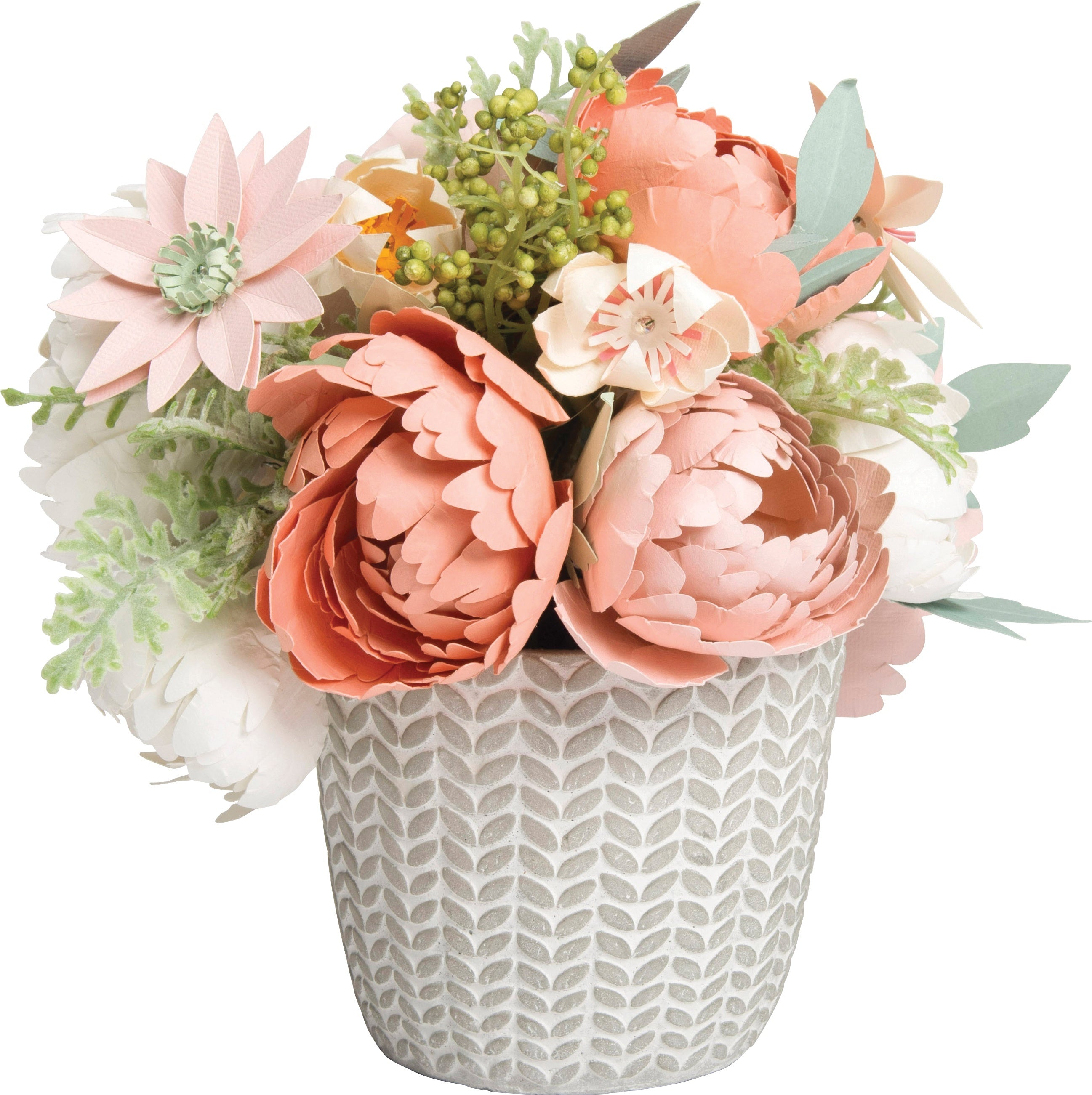 Sizzix Thinlits Dies By Courtney Chilson 5/Pkg - Peony