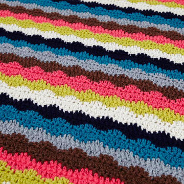 Humbug Throw in Stylecraft Special DK - Downloadable PDF