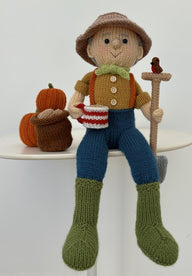 Monty on the allotment shelf