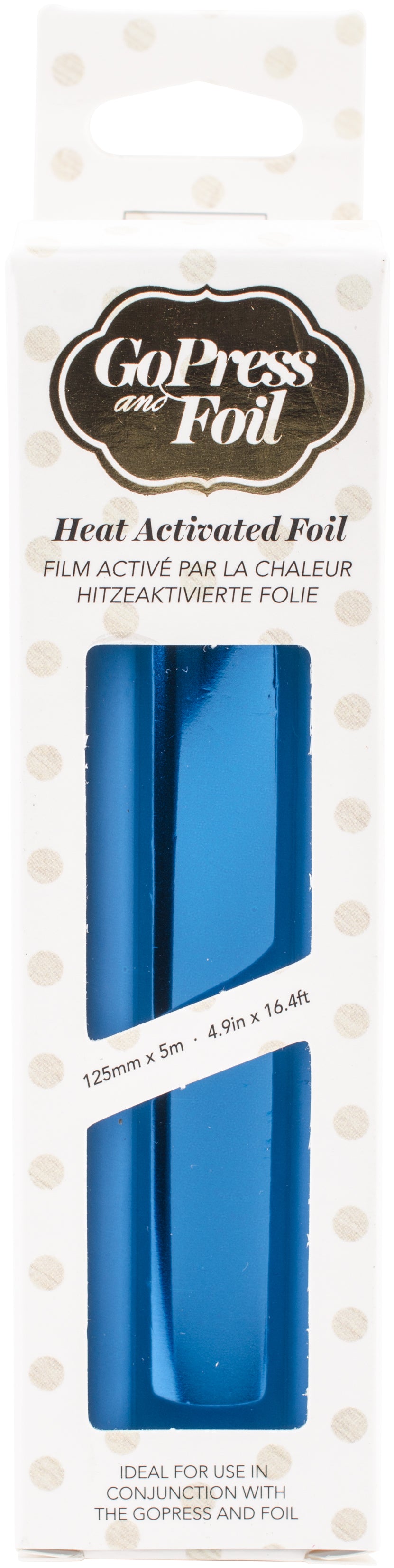 Artdeco Creations Couture Creations Foil 5"X16.4' - Royal Blue - Matte Finish