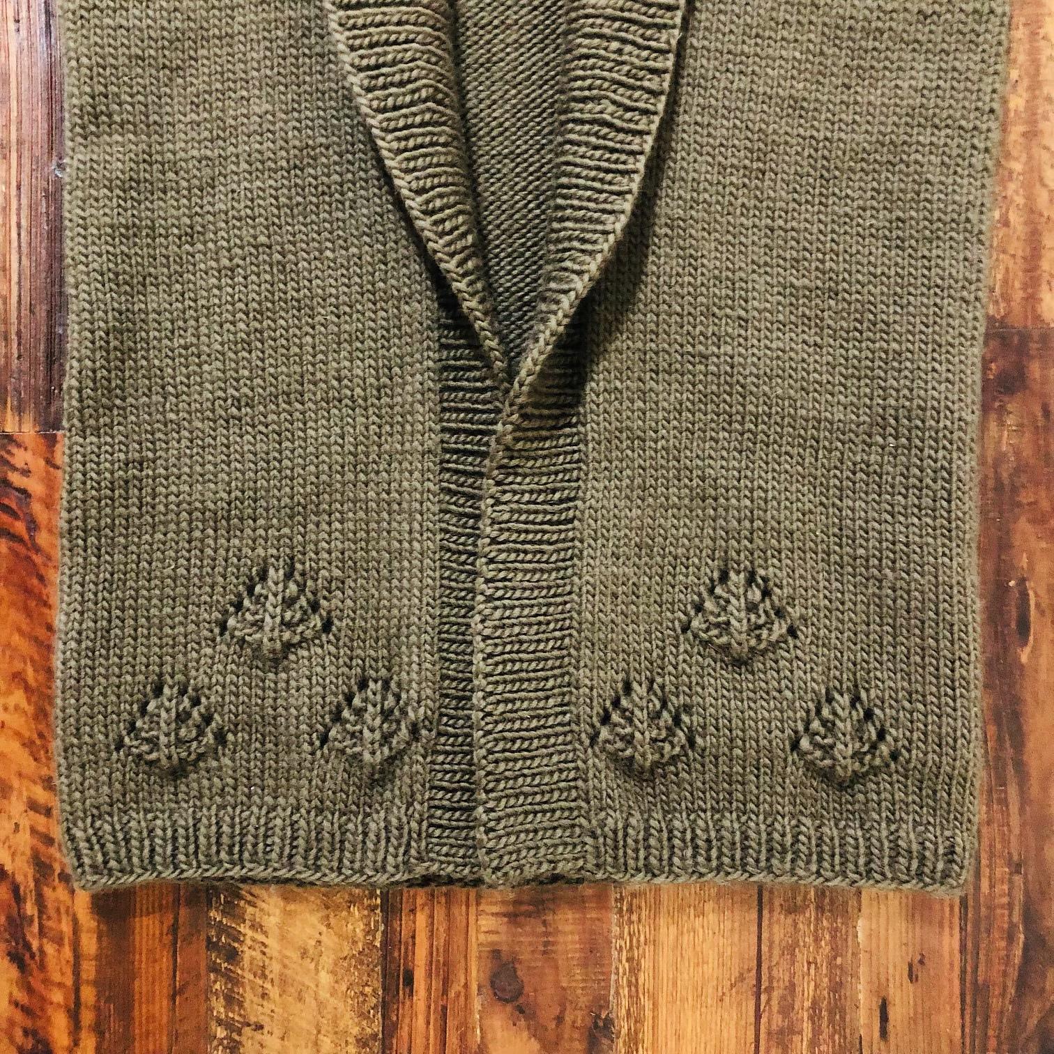 Evergreen Shawl Cardigan
