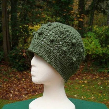 Popcorn Stitch Beanies - PA-101c