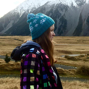 Floating Snowflake Hat