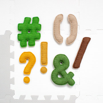Punctuation and Symbols Crochet Pattern