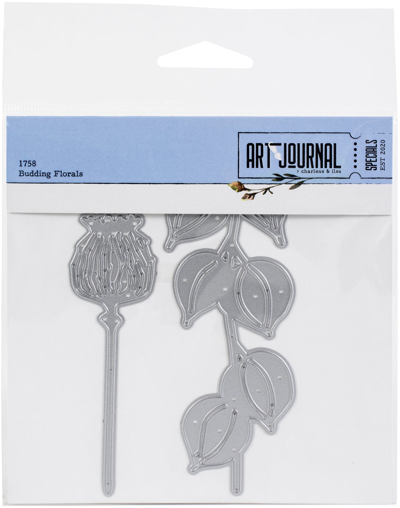 Elizabeth Craft Designs Elizabeth Craft Metal Dies - Budding Florals-Art Journal