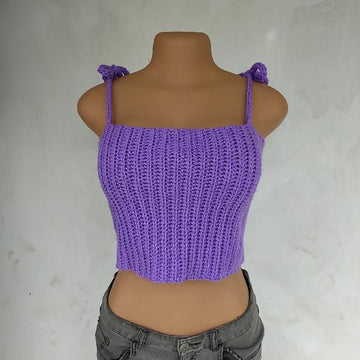 Easy Ribbed Crop Top
