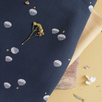 Atelier Brunette Viscose Crepe - Seed Night
