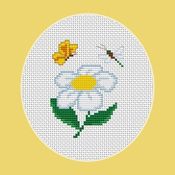Luca-S Romance Cross Stitch Kit - 6.5cm x 8.5cm