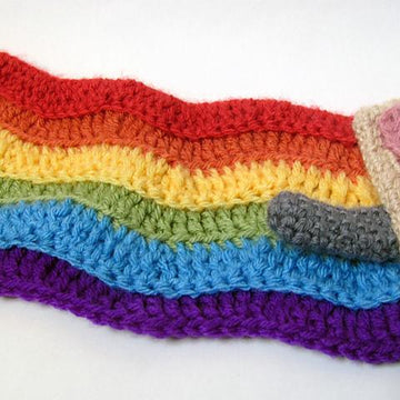 Amigurumi Pop Tart Cat Scarf