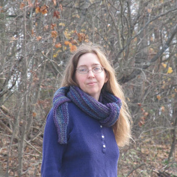 Slip Stitch Short Row Scarf