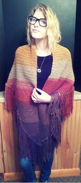 Rustic Fringe Shawl