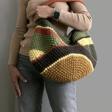Multicolor Bag in Wool