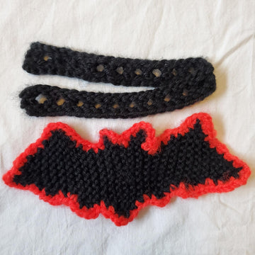 Bat Collar Harness Knitting Pattern