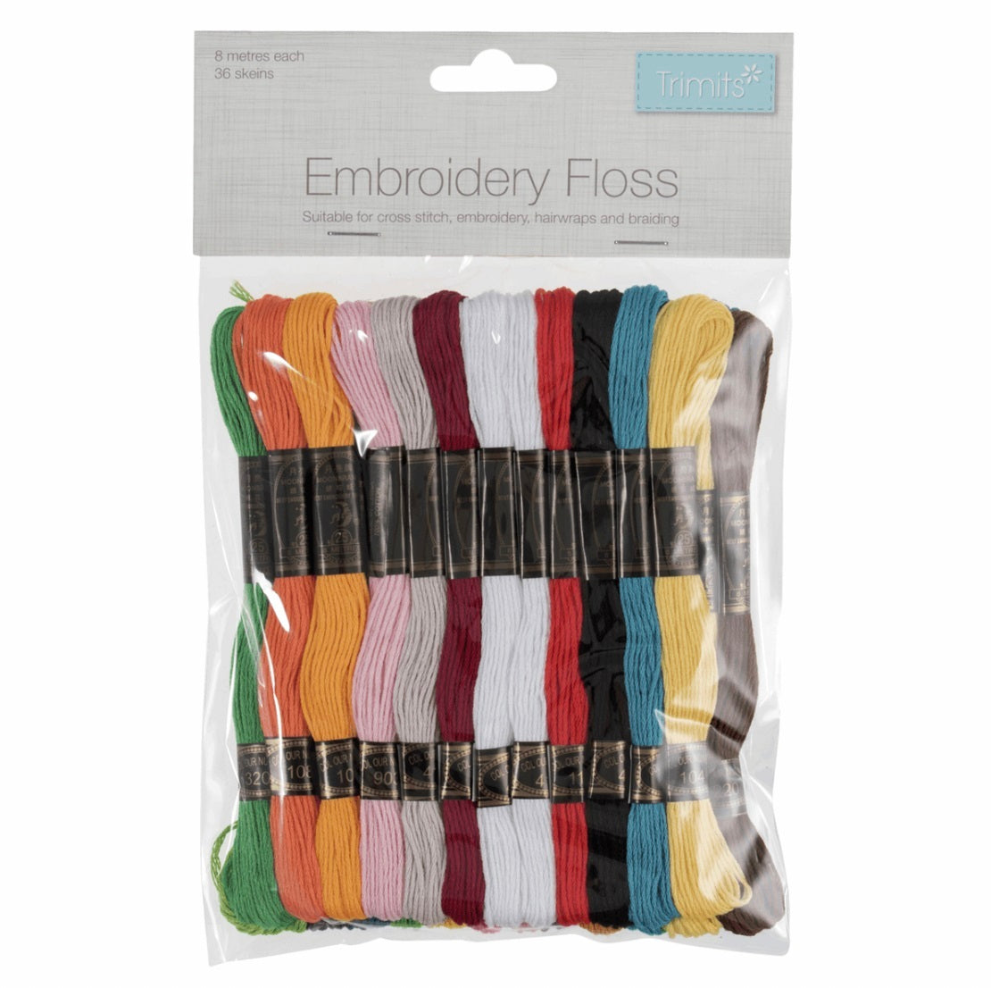 Trimits Stranded Cotton Bright Colours - 36 Skeins