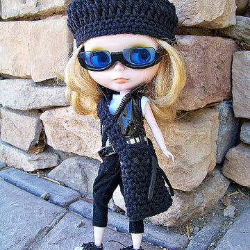 Blythe Newsboy Hat and Bag
