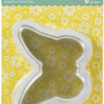 Hampton Art Jillibean Soup PVC Card Shakers 6/Pkg - Butterfly