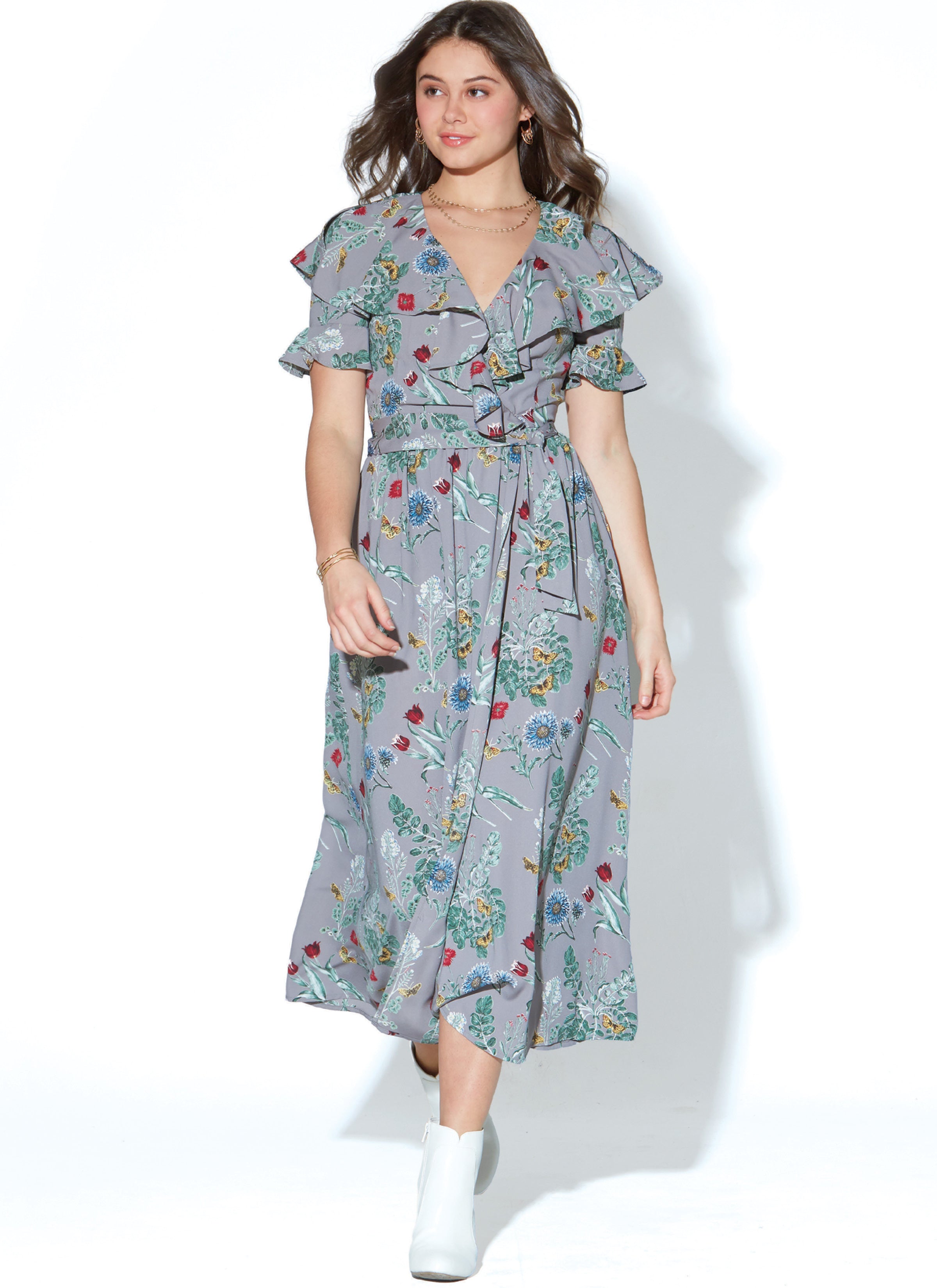 McCall's Misses' Wrap Dresses and Belt M7801 - Sewing Pattern