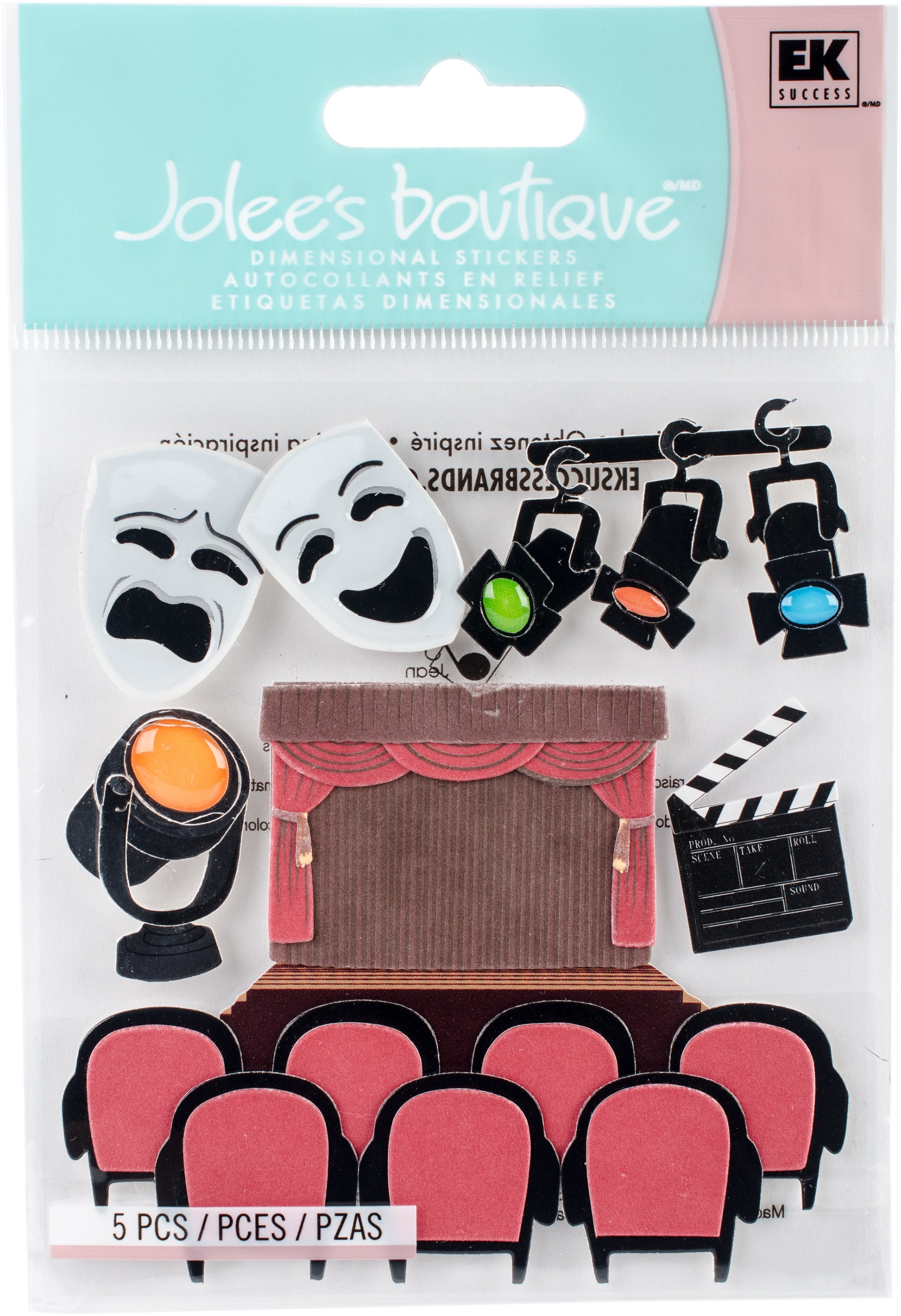 Jolee's Boutique Dimensional Stickers - Drama