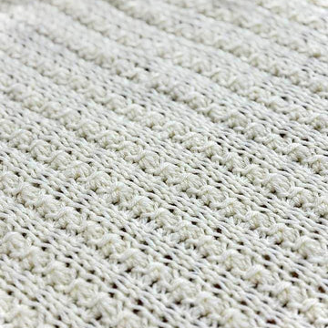 Tunisian Mini Cables Afghan