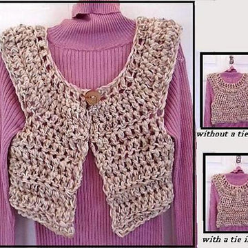 815 CHUNKY ONE HOUR ONE SKEIN SHRUG