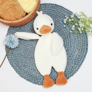 Duck snuggler crochet pattern