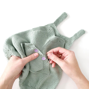 Pickles Knitted Romper - 3 sizes