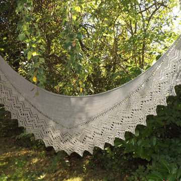 Lysen shawl