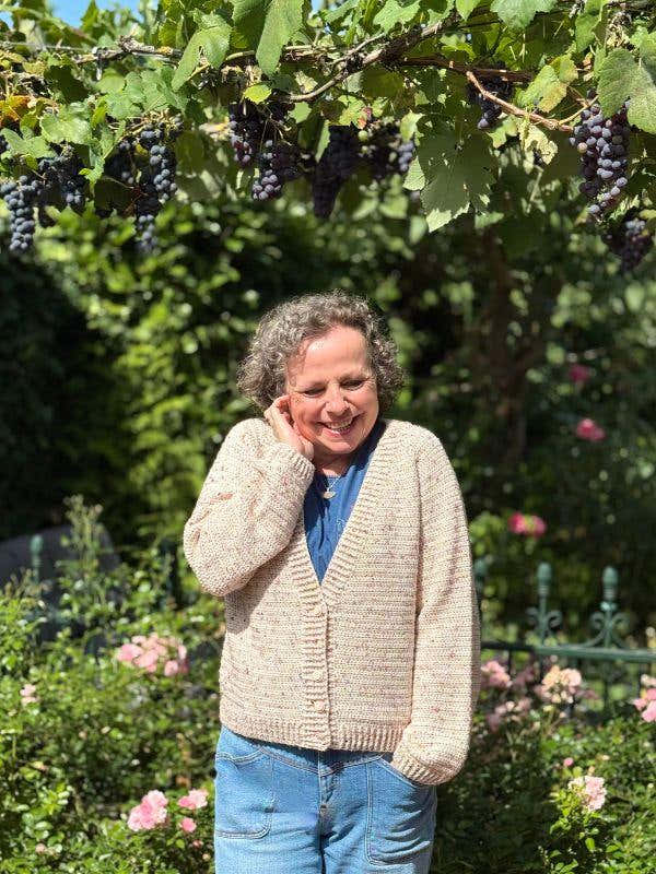 Basic Topdown dk Cardigan