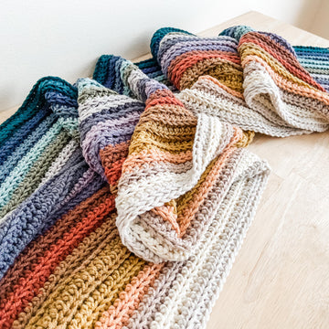 White River Scarf Crochet Pattern