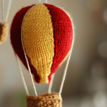 Baby Mobile, Hot Air Balloon Nursery Decor