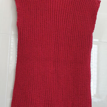 Eloise Plus - Fisherman’s Rib, cross front Vest