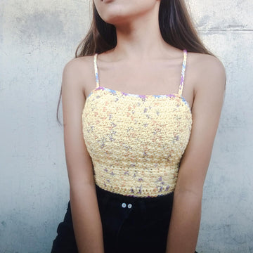 Crochet Halter Top Pattern Lace Up Crop Top PDF Festival Crochet Top Pattern – Easy Beginner Summer Top DIY Boho Crochet Top