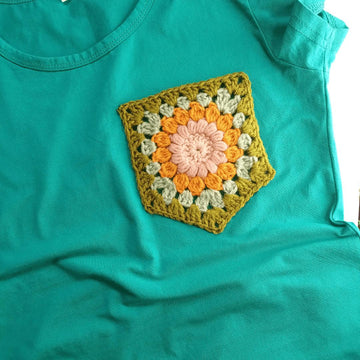 Sunflower Patch Pocket