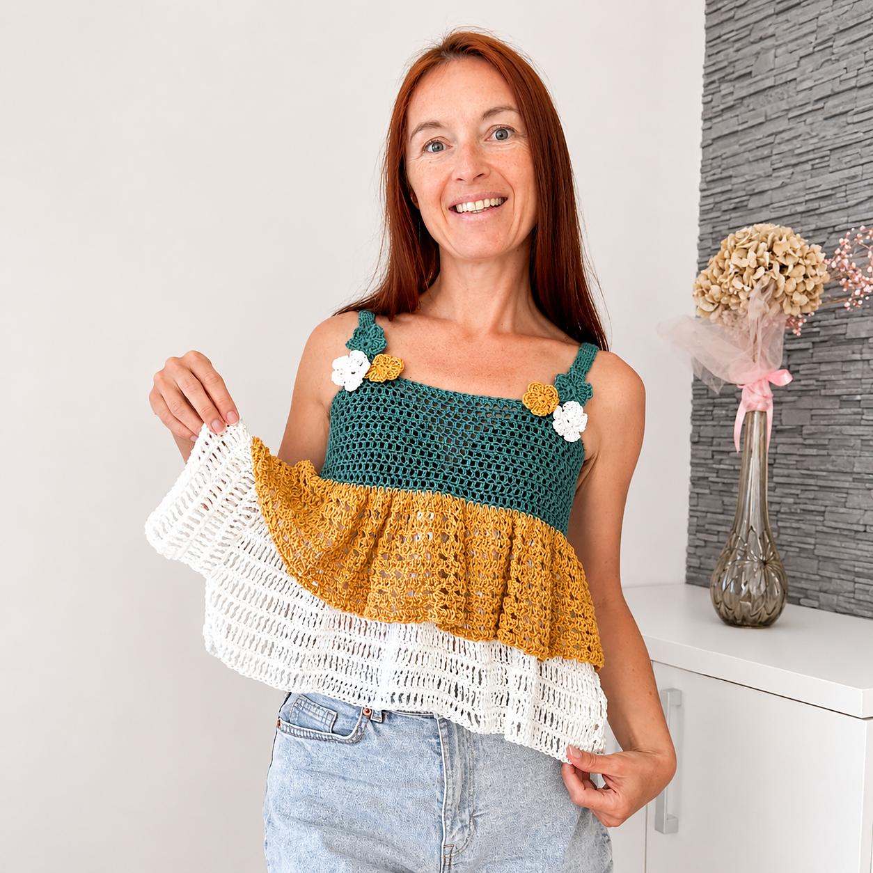 Meadow Ruffle Top