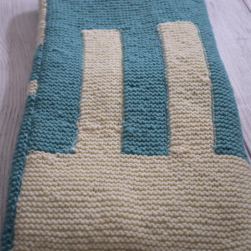 Timeline Throw - knit version