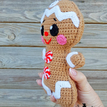 Doll Gingerbread Boy amigurumi