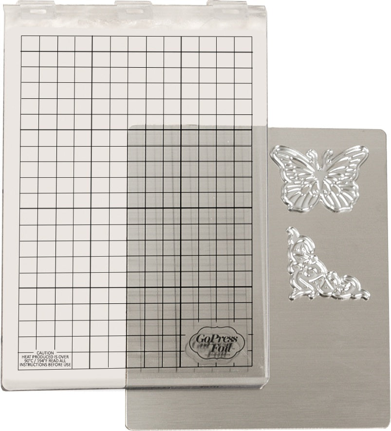 Artdeco Creations GoPress & Foil Me-Cut, Foil & Emboss Die Upgrade Kit - 555181