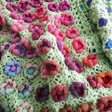 Monet's Garden Throw