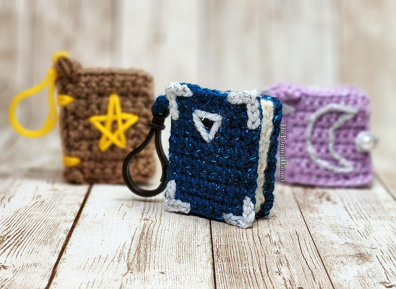Mini Spellbook Keychain