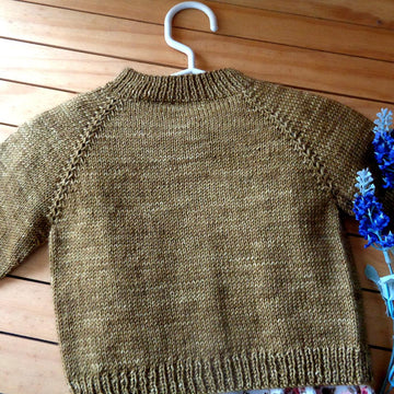 Velvet Acorn Baby Cardigan