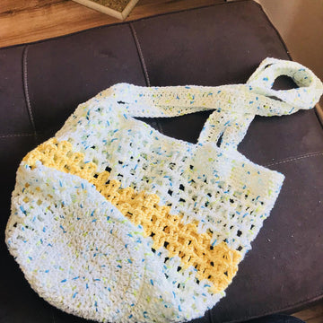 Color Stripe Market Bag