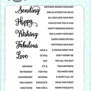 Creative Expressions Clear Stamp Set - Big Ideas