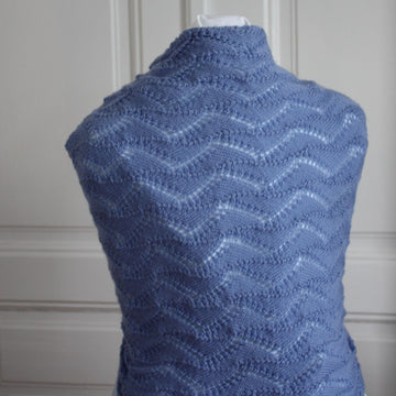 Anna - rectangular Lace Shawl