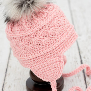 La Vie en Rose Earflap Hat
