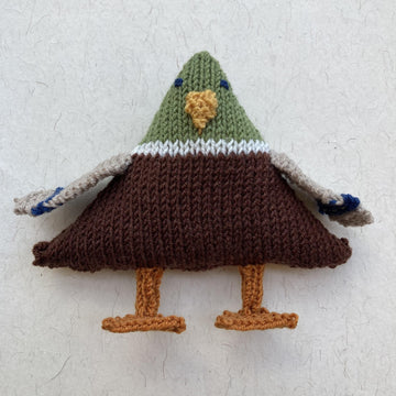 The Duck knitted soft toy