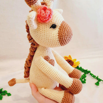 Häkelanleitung Juliet die Giraffe